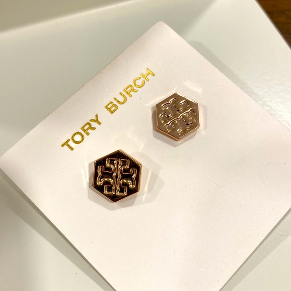 Tory Burch Stud Earring Rose gold - Picture 4 of 4